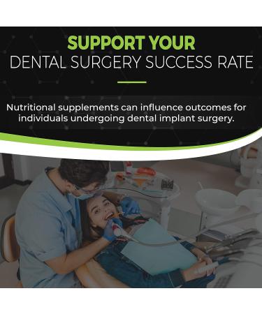 Augment Nutrition Dental Implant Support Supplement - Natural Bone Formation & Osseointegration Formula (90 Servings) - Buy Online on GoSupps.com