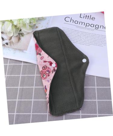 HAPINARY Washable Bamboo Charcoal Menstrual Pads - Reusable & Portable Maternity Napkin | Cotton Mama Pads - M14 (1 Count) - Buy Online on GoSupps.com