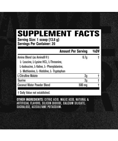 EAA Surge Essential Amino Acids Powder - Pineapple 20 Servings - Muscle Building & Recovery Supplement with BCAAs, L-Citrulline, Taurine - Boost Strength and Endurance - Buy Online on GoSupps.com