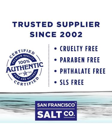 San Francisco Salt Co. Detox Soak 2 lb. Luxury Bag - Natural Detox Bath Salts - Buy Online on GoSupps.com
