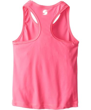 Soffe Big Girls' Neon Pink Performance Racer Shirt - Size Large - Buy Online on GoSupps.com