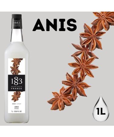 1883 Maison Routin France Syrup Pick N Mix - Choose From 100+ Flavours for Coffee Hot Chocolate Mocktails Iced Tea Cocktails Desserts Milkshakes - Pack of 4 x 1Ltr - Buy Online on GoSupps.com