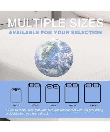 Buy Earthing Pillowcase for Better Sleep | Grounded Pillowcase with EU Grounding Cable (51x76cm) - Enhance Your Wellness - Buy Online on GoSupps.com