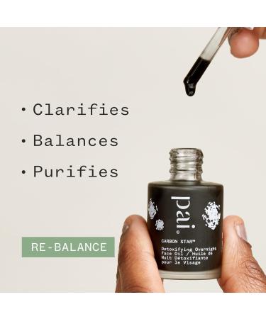 Pai Skincare - Organic Carbon Star Detoxifying Overnight Face Oil | Natural Vegan Sensitive Skincare (Travel 0.34 fl oz | 10 ml) 0.34 Fl Oz (Pack of 1) - Buy Online on GoSupps.com