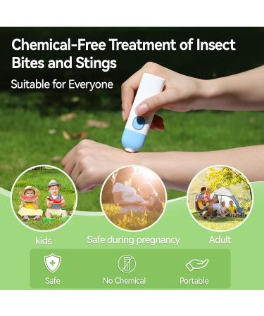 Insect Bite and Sting Relief | Fast Itch & Swelling Relief | Chemical-Free | Safe for Kids & Families | Blue - Buy Online on GoSupps.com