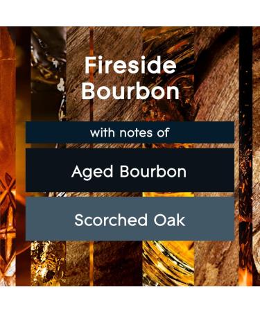 Glade Scented Candle Fireside Bourbon Air Freshener Infused with Essential Oils 3-Wick Candle 1 Count - Buy Online on GoSupps.com