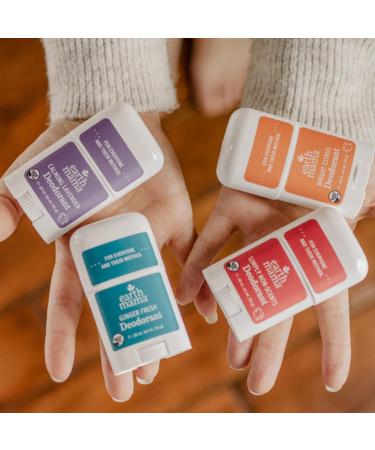 Earth Mama Mini Deodorant Travel Size Set | Aluminum Free Deodorant for Women | No Baking Soda | Natural Deodorant for Sensitive Skin | Safe for Pregnancy & Breastfeeding (4Pack) Assorted Scents 0.56 Ounce (Pack of 4) - Buy Online on GoSupps.com