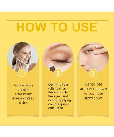  homomdy Eye Incense Roll Anti Aging Moisturizing Eye Serum Firms & Lifts Nourishes & Brightens Reduces Dark Circles & Puffiness Softens Wrinkles & Fine Lines (3pcs) - Buy Online on GoSupps.com