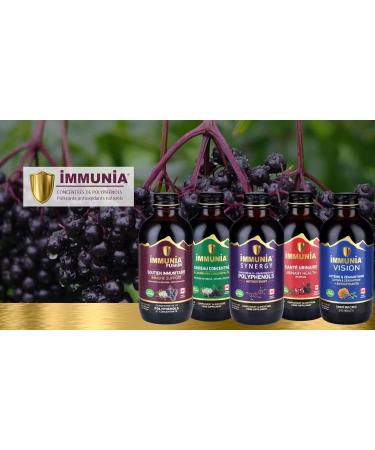 Immunia Cranberry & Elderberry Concentrate from Canada - Natural Antioxidant for Urinary Health - 5 ml/Day - Buy Online on GoSupps.com