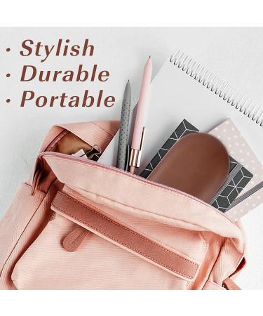 Moko Double-Sided Glasses Case with Mirror | Scratch-Resistant Eyewear Case for Glasses & Contact Lenses - Perfect for Readers & Fashionable Storage - Buy Online on GoSupps.com