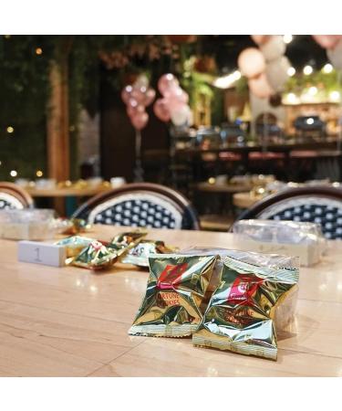 Vmart Garden Chinese Fortune Cookies - Individually Wrapped Bulk Biscuits (20 Pcs) - Buy Online on GoSupps.com