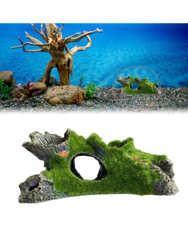 Maonativey Aquarium Harz Cave - Perfect Hideout for Small Fish & Garnelen | Unique Aquarium Decoration - Buy Online on GoSupps.com