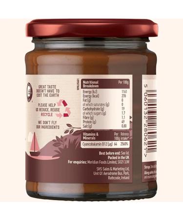 Meridian - Natural Yeast Extract (Added Vitamin B12) - 340g - Buy Online on GoSupps.com