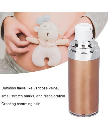 Shimmering Glitter Body Makeup Moisturizing Liquid Cream Skin Highlighter Lotion for a Luminous Look Perfect for Cosplay Parties(#3 Bronze Gold) - Buy Online on GoSupps.com