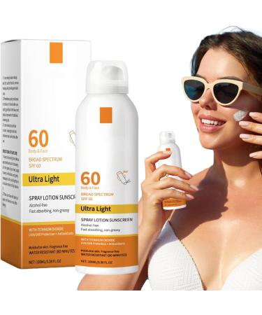 100ml Moisturizing Sunscreen Mist Body Sunscreen Mist Face Sunscreen Spray Mist Waterproof Sunscreen Mist Sun Protection Spray Mist Fast Absorption Sunscreen Spray Camping Sunscreen Mist - Buy Online on GoSupps.com