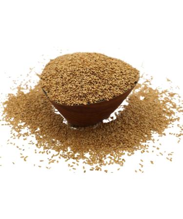 Organic Golden Flaxseed: High Protein & Fiber, Omega-3s, Vegan, GMO-Free - 1kg & 500g - Buy Online on GoSupps.com