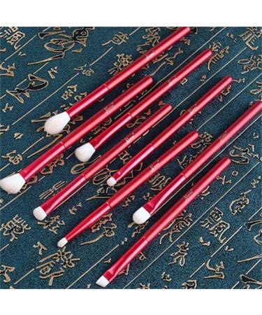 Buy Snow White Makeup Set - Red Brush Collection for Loose Powder Eye Shadow & Blush | International Shipping Available - Buy Online on GoSupps.com
