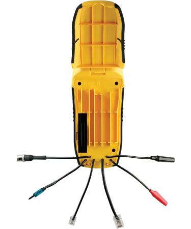 Sperry Instruments ET64220 Wire Tracker: Audio/Video Installers Must-Have for Coax, CAT 5, Speaker & Phone | RJ-45, RJ-11, Coax & More | Yellow - Buy Online on GoSupps.com