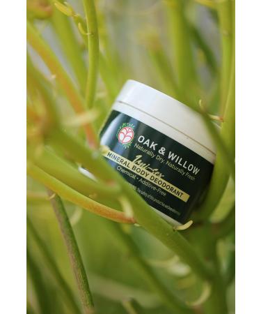 Natural Mineral Body Deodorant with Corn Starch & Coconut Oil - 2oz, Chemical & Aluminum Free - Buy Online on GoSupps.com