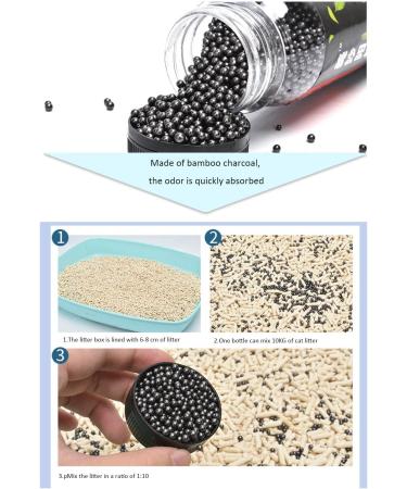 Cat litter companion - special deodorant beads| Combats Cat Odors and Neutralizes Smells to Keep Your Home Clean 250ML The scent of roses - Buy Online on GoSupps.com