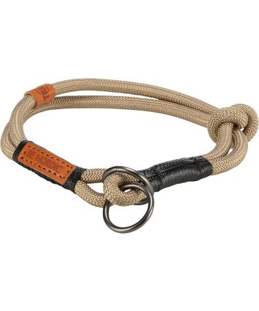 Trixie Zug-Stop Hundehalband BE Nordic XS-S | Comfortable Black Dog Collar for Small Breeds | Robust & Elegant Train Limitation 17304 Sand/Black - Buy Online on GoSupps.com