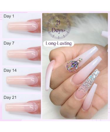 Saviland 100g Nude Builder Nail Gel - Large Capacity Hard Gel for Nail Extension and Sculpted Art - UV/LED Gel for Salon Quality Manicures at Home - Buy Online on GoSupps.com