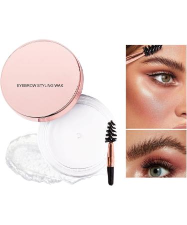 LXZJJM Eyebrow Wax Brow Shaping Wax for Brow Lamination Effect Clear Brow Gel Waterproof Eyebrow Styling Wax Brow Styling Wax for Feathered (Clear) - Buy Online on GoSupps.com