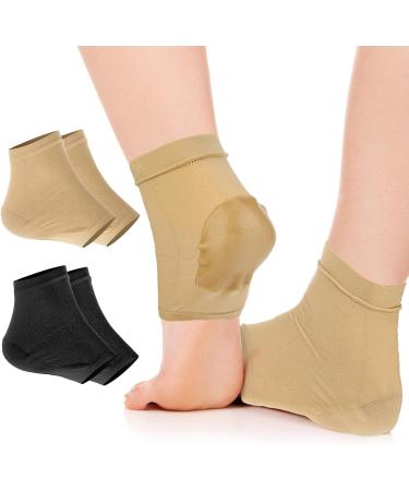 Cracked Heel Repair Socks - 2 Pairs Moisturizing Spa Socks for Dry Cracked Feet - Overnight Foot Care Lotion Socks for Women (US Size 7-9 - Buy Online on GoSupps.com