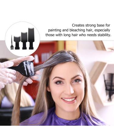 Lurrose 4-Piece Balayage Board & Brush Set - Professional Hair Dye Tools for Home & Salon | Plastic Hair Tower Kit - Buy Online on GoSupps.com