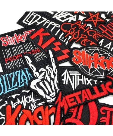 32 Sets Skull Rock Band Patches for Backpacks & Clothing - Horror & Punk DIY Applique Adventure Stickers - Momoso_Store - Buy Online on GoSupps.com