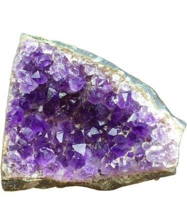 Natural Crystal Rough 1PC 80-100g Natural Brazilian Amethyst Stone Quartz Crystal Cluster Rock Specimens Ornament Home Decor dingchi Purple - Buy Online on GoSupps.com