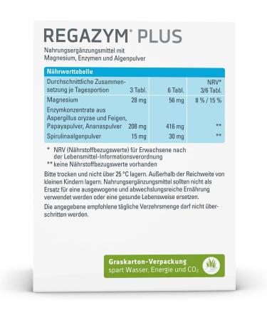 Syxyl Regazym Plus Tablets - Nutritional Supplements with Magnesium for Muscle & Bone Health | 140 Tablets - Buy Online on GoSupps.com