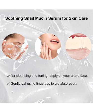 Snail Mucin Serum 96% Essence - Power Repairing & Soothing Skin Care - 100ml (1PCS) - Buy Online on GoSupps.com