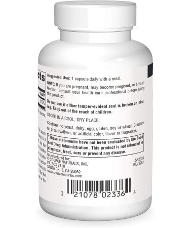 Source Naturals Vitamin D-3 5000 IU - 60 Capsules for Bone & Immune Health - Buy Online on GoSupps.com