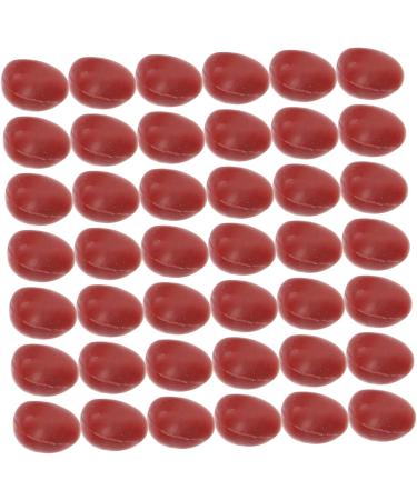 Amosfun 4pcs Artificial Red Beans Walnut Pvc Soybean Redx4pcs 1x0.6cmx4pcs - Buy Online on GoSupps.com