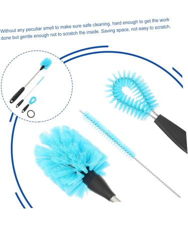 Buy Pretyzoom 6 STK Water Bottle Cleaning Brush Set - Multi-Purpose Glass & Plastic Cleaner | Ideal for Home Use - Fast International Shipping - Buy Online on GoSupps.com