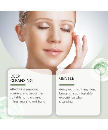 ZHJZGS Mugwort Cleansing Oil - Deep Pore Cleansing Makeup Remover Gentle for Any Balance Skin Oil - Water Level Suitable for Sensitive Skin of Women and Men (6PCS) - Buy Online on GoSupps.com