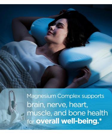 Quadruple Magnesium Supplement 400mg of Chelate Magnesium Glycinate L-threonate Citrate & Malate | Max Absorption Complex w/Vitamin D3 & B6 for Sleep Heart Muscles Nerves Non-GMO 60 Vegan Caps 60 Count (Pack of 1) - Buy Online on GoSupps.com