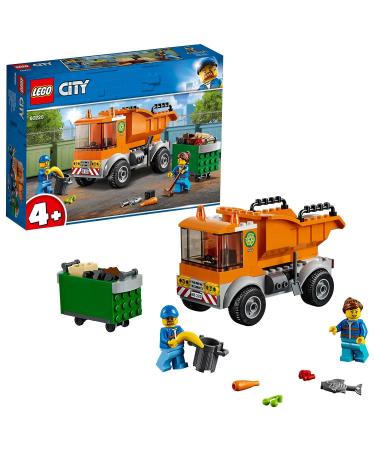 LEGO City Great Vehicles Garbage Truck Toy Minifigures & Accessories Building Sets for Kids