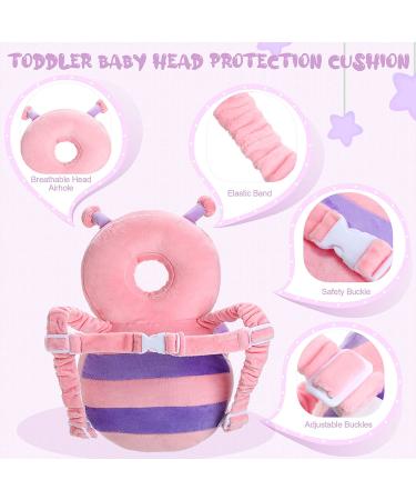 Baby Protection Set: Head Cushion Backpack + Knee Pads + Safety Socks - Butterfly Style - Buy Online on GoSupps.com