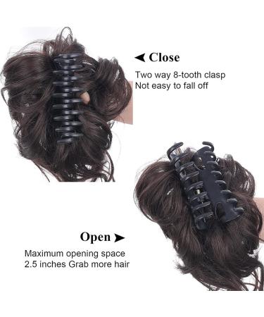 Faringoto Messy Bun Hair Piece Hair Extensions for Women Hair Band Tousled Updo 8/27 - Buy Online on GoSupps.com