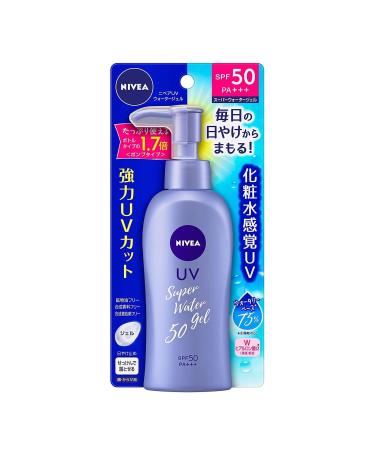 NIVEA SUN Protect Super Water Gel SPF 50 PA+++ Pump Type 140g - Buy Online on GoSupps.com