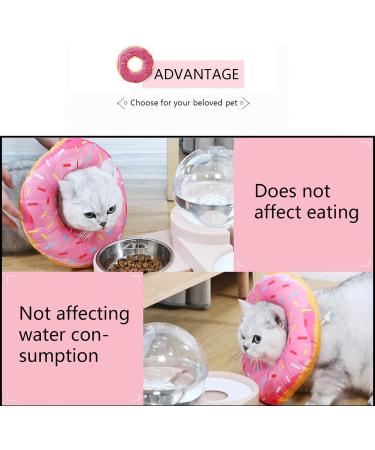 Cat Recovery Collars & Cones Protective circle anti licking Can Eat Sterilization Surgery Cat Recovery Collar Comfortable And Soft Cat Collar Free To Adjust Size Cat Cone Alternative - Buy Online on GoSupps.com