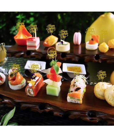 12 Pcs Mothers Day Cupcake Toppers Gittler Happy Mothers Day Cake Toppers Gold Cake Toppers with Love Heart for Best Mom Mothers Day Decorations - Buy Online on GoSupps.com