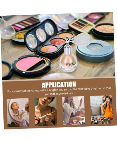 COHEALI Glitter Spray 3 Pcs Spray Glitter Hair Perfume Hair Decor Powder Spray Bottle Women Makeup Tool Face Powder Bottle Malt Colorx3pcs 7x5.5cmx3pcs - Buy Online on GoSupps.com