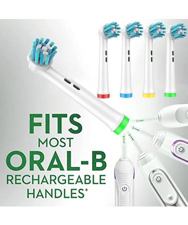 Precision Clean Toothbrush Heads for Oral B Braun - Compatible with Oral-B 8000/Pro 9600/1000/3000/5000/7000 - EB50XA Replacement Heads - Buy Online on GoSupps.com