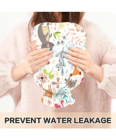 Buy BAP-free Hot Water Bottle with Cover 1L - Small Pain Relief for Kids Men & Women - Buy Online on GoSupps.com