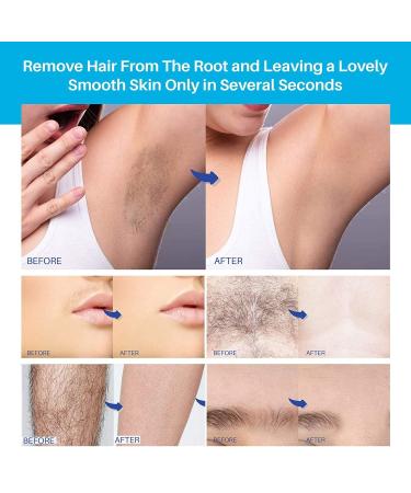 Hair Removal Wax Strips for Arms, Legs, Underarms, Eyebrows, Bikini, Brazilian - 64 Strips with Calming Oil Wipes - Buy Online on GoSupps.com