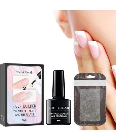 Appoo Fiberglass Nail Extension Set | Complete Fiberglass Nail Kit for Professional Nail Art & Repair | Durable Nail Glue & Tools - Buy Online on GoSupps.com