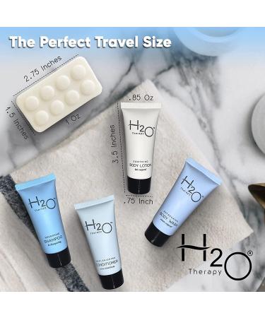 H2O Therapy Hotel Soaps and Toiletries Bulk Set - 150 Piece All-In-Kit Amenities for Hotels & Airbnb - Buy Online on GoSupps.com